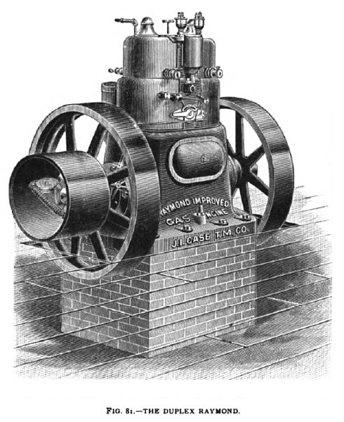 The Raymond Duplex Gas Engine